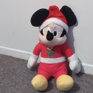 Disney Vintage 1992 Holiday Mickey Mouse Plush Toy 18''
